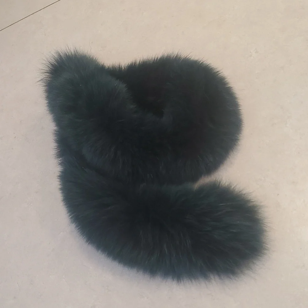 Real Fox Fur Scarf Collar - Picture 11 of 11